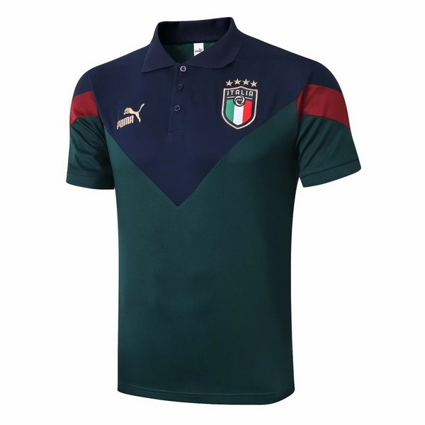 Polo Football Italie 2020 Vert